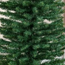 HOMCOM 82.75" Slim Noble Fir Unlit Artificial Christmas Tree with Realistic Branches and 499 Tips -Northlight Christmas Store GUEST 410402e3 515b 43a3 ac4b 4fe0f717d170