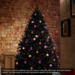 Casafield Artificial Black Spruce Christmas Tree with Metal Stand -Northlight Christmas Store GUEST 411ee140 2a0d 4d7a 9a00 2f8663713e2b