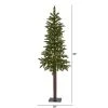 5ft Nearly Natural Pre-Lit LED Alaskan Alpine Artificial Christmas Tree Clear Lights -Northlight Christmas Store GUEST 438f570f f0c4 4e9c a74e d2321d02f8d6