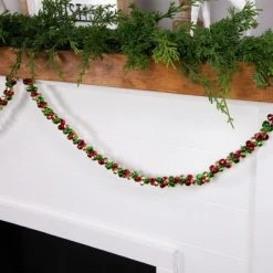 Northlight 5' Green, Gold and Red Jingle Bell Christmas Garland, Unlit 11 Northlight 5' Green, Gold and Red Jingle Bell Christmas Garland, Unlit -Northlight Christmas Store GUEST 440f9a76 b4ec 48a4 b6f4 28f7b0a8731b
