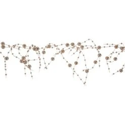 Northlight 5' x 2" Metallic Rose Gold Beaded Christmas Garland- Unlit -Northlight Christmas Store GUEST 45bb010a 1eb2 4c7b 8d9e 02981c38823a