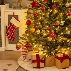 Costway 6/7 FT Pre-Lit Artificial Christmas Tree Hinged 788/1130 Branch Tips & 280/380 LED Lights 8 Costway 6/7 FT Pre-Lit Artificial Christmas Tree Hinged 788/1130 Branch Tips & 280/380 LED Lights -Northlight Christmas Store GUEST 466baa3b 2615 487a a0f5 b013f913d90f