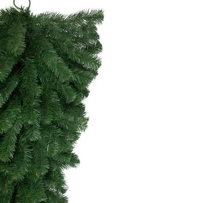 Northlight 48" Unlit Deluxe Windsor Pine Artificial Christmas Teardrop Swag 4 Northlight 48" Unlit Deluxe Windsor Pine Artificial Christmas Teardrop Swag - Image 2