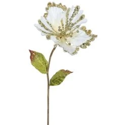 Vickerman 23" Hibiscus Aritificial Christmas Pick -Northlight Christmas Store GUEST 471f8fd8 f949 4b08 b08e 6b5dfd48b7e9