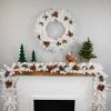 Northlight 9' x 12" Prelit Snow White Artificial Christmas Garland - Clear Lights -Northlight Christmas Store GUEST 47809669 55e7 4ab7 8220 5d492b02a644 1