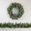 Northlight 9' x 12 Pre-Lit Snowy Waterloo Pine Artificial Christmas Garland - Clear Lights -Northlight Christmas Store GUEST 480df63e 8a7f 41ae 8fc6 e43fecb6a99d