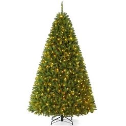 Yaheetech Pre-lit Ultra-Thick Artificial Christmas Tree Hinged Spruce Holiday Decoration, Green 21 Yaheetech Pre-lit Ultra-Thick Artificial Christmas Tree Hinged Spruce Holiday Decoration, Green -Northlight Christmas Store GUEST 481ad38d 2cb2 4879 b547 eebf1c0551f1