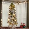 National Tree Company 24" Snowy Down swept Artificial Christmas Tree 50ct Clear