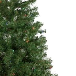 Northlight 6' Pre-Lit Wilson Pine Slim Artificial Christmas Tree, Multi Lights -Northlight Christmas Store GUEST 4977a42a c73e 4c95 8362 c208392e7c7e