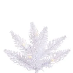 Vickerman White Fir DL LED Artificial Christmas Tree
