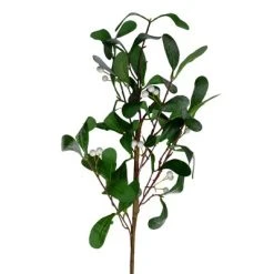 Northlight 24" White Mistletoe Berries Artificial Christmas Spray