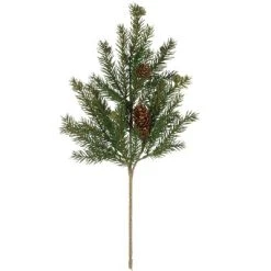 Sullivans Artificial White Spruce Pick 16"H Green