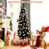 Costway 6FT Tinsel Tree Slim Pencil Christmas Tree Silver Champagne Goldblue -Northlight Christmas Store GUEST 4d521a9f cb22 4d05 894d 1c9d02adb549