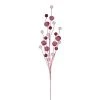 Vickerman 32" Red and White Swirl and Glitter Ball Spray, 4 per bag. -Northlight Christmas Store GUEST 4dfb1607 aa9d 477e 99de d562c0e2746e