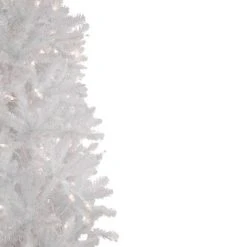 Northlight 9' Pre-Lit Rapids White Pine Pencil Artificial Christmas Tree, Clear Lights -Northlight Christmas Store GUEST 4e20b56b a75a 4e7f 94ed 12623c1ddf32