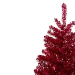 Northlight 3' Metallic Crimson Tinsel Artificial Christmas Tree - Unlit -Northlight Christmas Store GUEST 4e387a09 289e 4ca4 834c 51a6261d9cac