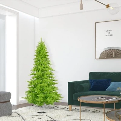 Vickerman Lime Fir Artificial Christmas Tree 4 Vickerman Lime Fir Artificial Christmas Tree - Image 2