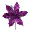 Vickerman 11" Plum Velvet and Glitter Mesh Poinsettia Flower on Stem, 6 per bag. 2 Vickerman 11" Plum Velvet and Glitter Mesh Poinsettia Flower on Stem, 6 per bag. -Northlight Christmas Store GUEST 4ed8bc00 956b 46a4 b745 8d4e874c6b31