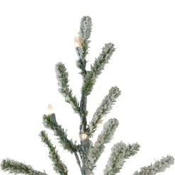 Northlight 5' Prelit Artificial Christmas Tree Flocked Alpine Twig - Warm White Lights -Northlight Christmas Store GUEST 4f1072d4 bef2 4f84 8017 8566f491ad9d