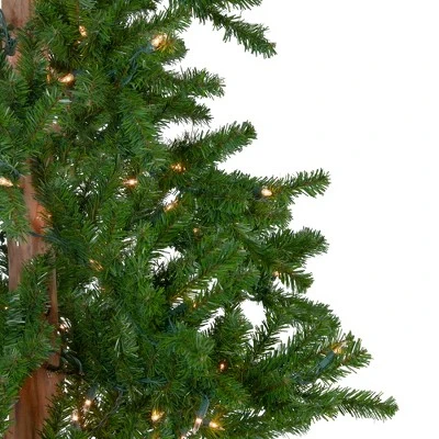 Northlight 7' Pre-Lit Medium Alpine Artificial Christmas Tree, Clear Lights 5 Northlight 7' Pre-Lit Medium Alpine Artificial Christmas Tree, Clear Lights - Image 3