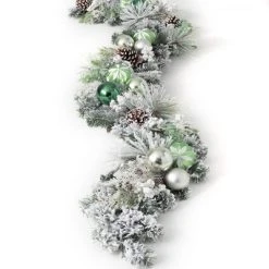 Sullivans 6' Pine & Ornament Artificial Garland 72"L Gren -Northlight Christmas Store GUEST 51148a44 99ee 4527 8643 5c192d825395