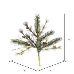 Vickerman Artificial Mixed Country Pine Spray