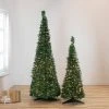 Northlight 6' Prelit Artificial Christmas Tree Slim Holly Leaf Pop-Up - Clear Lights -Northlight Christmas Store GUEST 520a850d e27e 4c80 95b8 5770452210cb 1