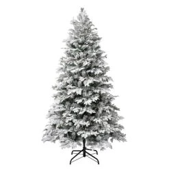National Tree Company First Traditions Unlit Flocked Acacius Hinged Artificial Christmas Tree -Northlight Christmas Store GUEST 5491c174 8e82 4446 b9e4 c93d3257fc5f