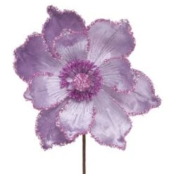 Northlight 24" Glittered Lavender Magnolia Christmas Stem Spray 6 Northlight 24" Glittered Lavender Magnolia Christmas Stem Spray -Northlight Christmas Store GUEST 54d96696 47fd 446c 81b2 1ddbc4b8ad65