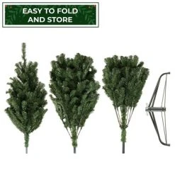 Casafield Artificial Green Spruce Christmas Tree with Metal Stand -Northlight Christmas Store GUEST 551b5ae9 fc22 4fc2 a3a4 c2cefe6d6c13