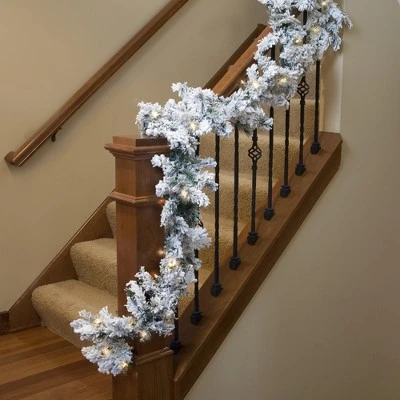 Vickerman Artificial Flocked Alaskan Garland 5 Vickerman Artificial Flocked Alaskan Garland - Image 3