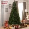 Best Choice Products Premium Spruce Artificial Christmas Tree w/ Easy Assembly, Metal Hinges & Foldable Base