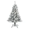 Nearly Natural 4' Flocked Rock Springs Spruce Artificial Christmas Tree -Northlight Christmas Store GUEST 5848d6e0 fedb 42bb ac02 57c6466b0026