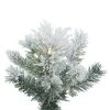 Vickerman Flocked Castle Pine Potted Artificial Christmas Tree -Northlight Christmas Store GUEST 58b1074e e65e 485f a0d9 84dcb3aec83a