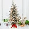 3ft Puleo Pre-Lit Flocked Fraser Fir Artificial Christmas Tree Clear Lights -Northlight Christmas Store GUEST 58d3d493 264f 427b 876b 5a26a4fee39b