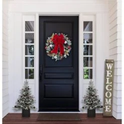 Haute Decor Haute Décor 36" Unlit Flocked Stockhorn Artificial Christmas Tree with Black Wood Pot 7 Haute Decor Haute Décor 36" Unlit Flocked Stockhorn Artificial Christmas Tree with Black Wood Pot -Northlight Christmas Store GUEST 58d4afd1 81f4 4439 8f1b 188a8d06daa6