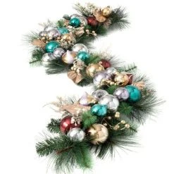 Sullivans 6' Ornament & Pine Artificial Garland 72"L Green -Northlight Christmas Store GUEST 5903323c 0b2c 4725 acb0 c77cf4e243fa