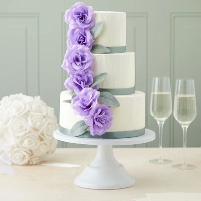 Bright Creations Juvale 50 Pack Light Purple Artificial Flowers for Decoration, 3 Inch Stemless Silk Cloth Roses for Wall Decor, Wedding Receptions, Spring Decor 3 Bright Creations Juvale 50 Pack Light Purple Artificial Flowers for Decoration, 3 Inch Stemless Silk Cloth Roses for Wall Decor, Wedding Receptions, Spring Decor