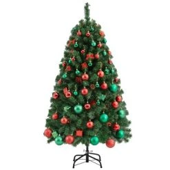 Yaheetech Hinged Spruce Artificial Christmas Tree Holiday Decoration with PVC Tips, Green -Northlight Christmas Store GUEST 5af5cd2f 588e 45fb 95d3 9e6648f21386