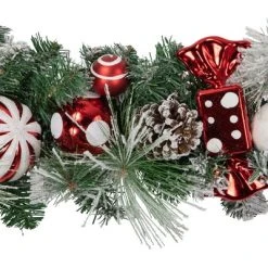 Northlight 6' Flocked Pine Artificial Christmas Garland with Candy Ornaments and Pinecones 8 Northlight 6' Flocked Pine Artificial Christmas Garland with Candy Ornaments and Pinecones -Northlight Christmas Store GUEST 5bdaabfb c10d 49e8 8c22 2110b62b82b2