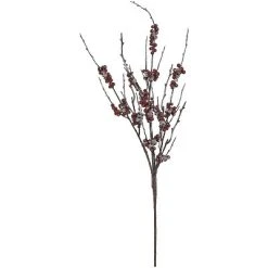 Northlight 26" Glittered Red Berry Artificial Christmas Spray