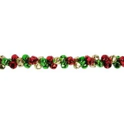 Northlight 5' Green, Gold and Red Jingle Bell Christmas Garland, Unlit 14 Northlight 5' Green, Gold and Red Jingle Bell Christmas Garland, Unlit -Northlight Christmas Store GUEST 5c189870 2b9d 4a23 b497 b0bd31fbbc97