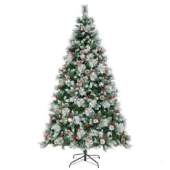 Costway 7 FT Pre-Lit Artificial Christmas Tree Hinged with Pine Needles 400 LED Lights -Northlight Christmas Store GUEST 5c2e2549 8278 499f ac14 6c3914636e7d