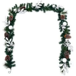 Costway 9ft Pre-Lit Artificial Christmas Garland with Mixed Decorations and LED Lights 15 Costway 9ft Pre-Lit Artificial Christmas Garland with Mixed Decorations and LED Lights -Northlight Christmas Store GUEST 5c5de02d 0d35 465c 9df2 3c6c2dacc08a