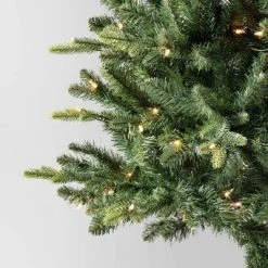 7' Pre-Lit Slim Balsam Fir Artificial Christmas Tree Clear Lights - Wondershop™ -Northlight Christmas Store GUEST 5dae093a 094a 4df7 880c 50c187a7b595