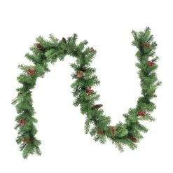 Northlight 9' x 10" Noble Fir with Berries Artificial Christmas Garland - Unlit 5 Northlight 9' x 10" Noble Fir with Berries Artificial Christmas Garland - Unlit -Northlight Christmas Store GUEST 5eb623cf b7fc 43bd aa59 0bf0bcb23729