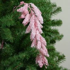 Northlight 34" Pink Glitter Hanging Pine Christmas Spray -Northlight Christmas Store GUEST 5ed3fe1d 4f02 4766 8920 febcc2eab360