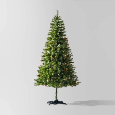 6.5' Pre-lit Alberta Spruce Artificial Christmas Tree - Wondershop™ Multicolor 5 6.5' Pre-lit Alberta Spruce Artificial Christmas Tree - Wondershop™ Multicolor - Image 3