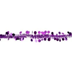 Northlight 50' x 1.5" Purple Tinsel Christmas Garland with Polka Dots - Unlit 5 Northlight 50' x 1.5" Purple Tinsel Christmas Garland with Polka Dots - Unlit -Northlight Christmas Store GUEST 60694346 eb13 40cf bb10 f59717c2556a