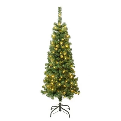 National Tree Company First Traditions Pre-Lit LED Linden Spruce Artificial Christmas Tree Warm White Lights 5 National Tree Company First Traditions Pre-Lit LED Linden Spruce Artificial Christmas Tree Warm White Lights - Image 3